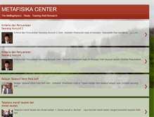 Tablet Screenshot of metafisika-center.org